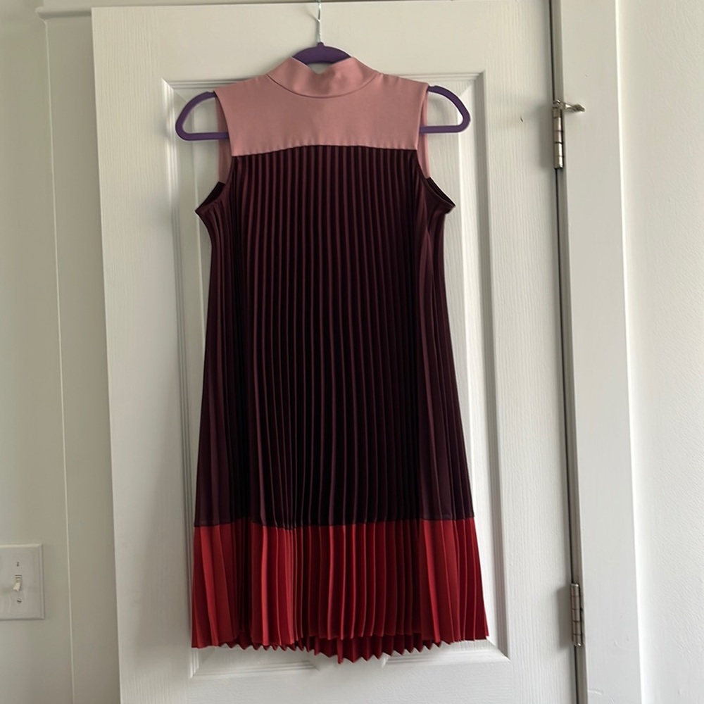 NWT Ted Baker pleat bow dress